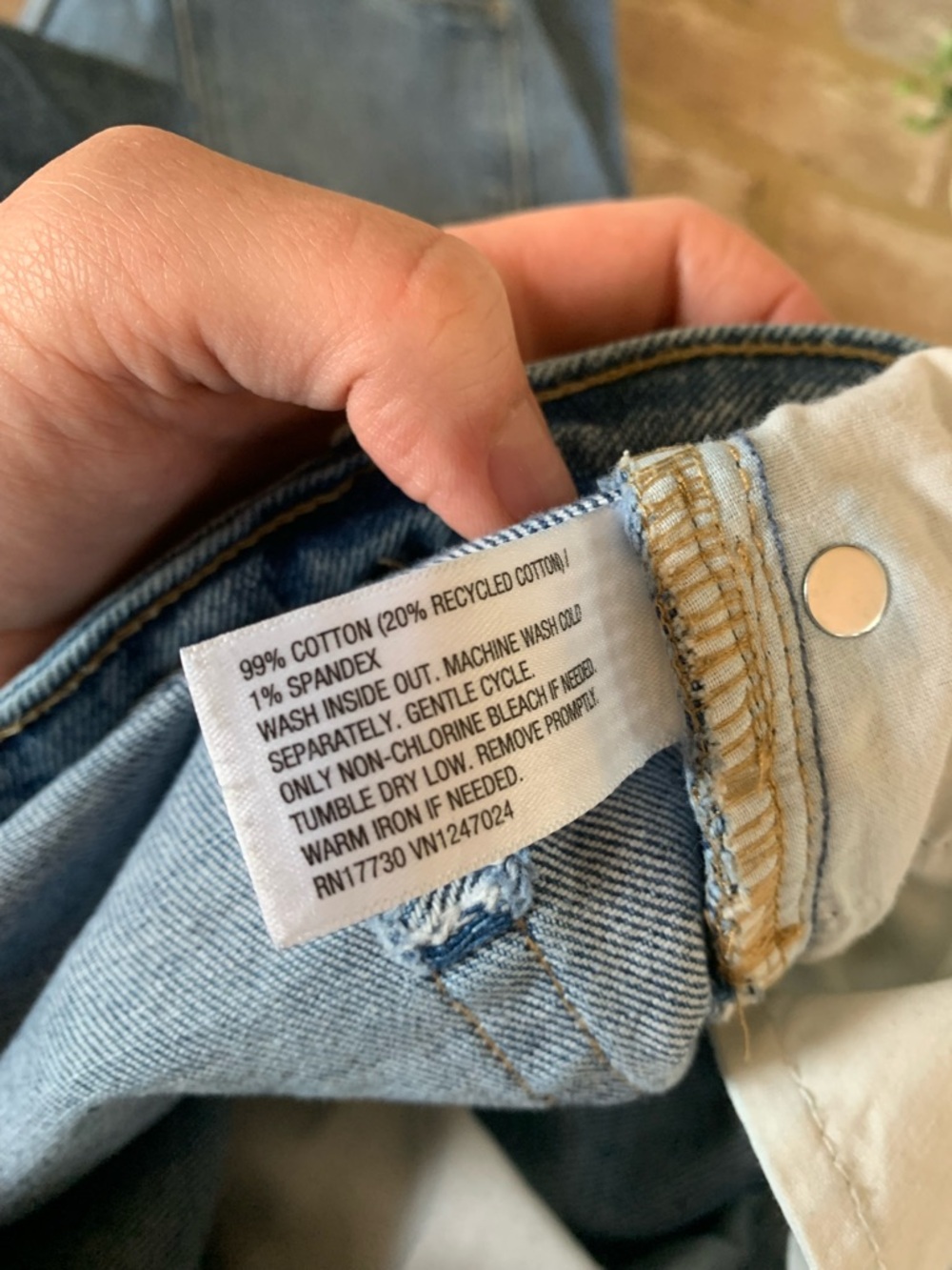 Target | BUNDLE | Women's High Waisted Jeans - Medium and Dark Blue Washes | 6 - Picture 4 of 16